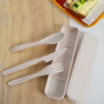 HO 050 SET DE CUBIERTOS MANI  (NATURAL / WHEAT STRAW) - Imagen 10