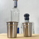 T 155 VASOS SHOT  (PLATA / ACERO INOXIDABLE) - Imagen 3
