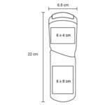 T 226 TERMO MASALA  (BLANCO / ACERO INOXIDABLE) - Imagen 6