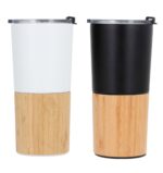 T 229 BEBIDAS TAKE  (NEGRO / ACERO INOXIDABLE/BAMBÚ) - Imagen 7