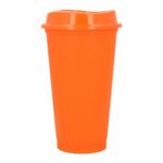 T 173 VASO SIRENA  (NARANJA / POLIPROPILENO)