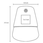 HO 124 HO124 PINO  (BLANCO / PLÁSTICO) - Imagen 2