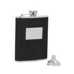 HO 131 LICORERA CHAMP  (NEGRO / ACERO INOXIDABLE / CURPIEL)