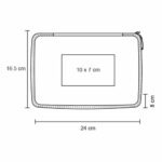 CP 079 COSMETIQUERA CAMILA  (ROSA / POLIÉSTER) - Imagen 2