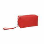 CP 080 COSMETIQUERA MEGAN  (ROJO / CURPIEL)