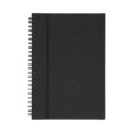 O 055 LIBRETA SPARTAN  (NEGRO / POLIURETANO)