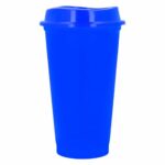 T 173 VASO SIRENA  (AZUL / POLIPROPILENO)