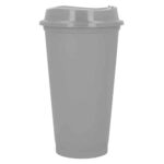 T 173 VASO SIRENA  (GRIS / POLIPROPILENO)