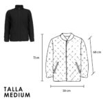 CH 001 CHAMARRA CAPTUR  (NEGRO-XL / POLIÉSTER) - Imagen 8