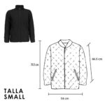 CH 001 CHAMARRA CAPTUR  (NEGRO-XL / POLIÉSTER) - Imagen 6