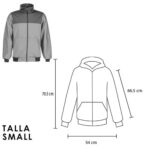 CH 004 CHAMARRA HOODIE  (SMALL / POLIÉSTER)