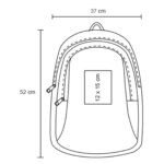 BL 027 MOCHILA YOCO  (NEGRO / POLIÉSTER) - Imagen 2