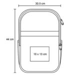 BL 153 MOCHILA MARLON  (NEGRO / VINIPIEL) - Imagen 2
