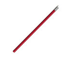 LAPIZ DE MADERA C/ARILLO Y GOMA 1024 ROJO (Madera)