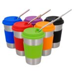 T 168 VASO FRAPPE  (MORADO / ACERO INOXIDABLE / SILICÓN) - Imagen 3