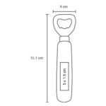 HO 096 DESTAPADOR BOTTLE  (MADERA / METAL / MADERA) - Imagen 2