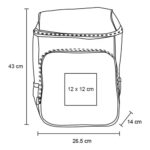 BL 139 MOCHILA SENA  (GRIS / POLIÉSTER) - Imagen 2