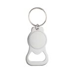 MK 047 LLAVERO CAS  (PLATA / METAL)