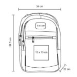 BL 108 MOCHILA MURRAY  (GRIS / POLIÉSTER) - Imagen 7