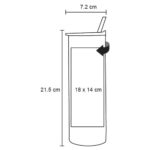 T 150 TERMO MOSCATO  (OXFORD / ACERO INOXIDABLE / PLÁSTICO) - Imagen 2