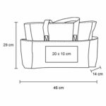 BL 144 BOLSA ADANA  (NEGRO / POLIÉSTER) - Imagen 2