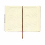 O 096 LIBRETA POE  (CAFE / CURPIEL) - Imagen 6