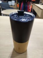 T 229 BEBIDAS TAKE  (NEGRO / ACERO INOXIDABLE/BAMBÚ) - Imagen 3