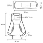 TL 034 SILLA IGUAZÚ  (NEGRO / METAL) - Imagen 8