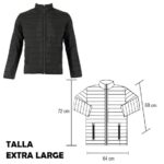 CH 002 CHAMARRA ARONA  (NEGRO-XL / POLIÉSTER)