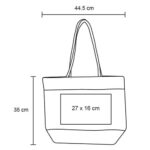 BL 107 BOLSA ZANTE  (UNICO / ALGODÓN / YUTE) - Imagen 4