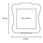 SO 115 SOPORTE ZED  (BLANCO / PLÁSTICO) - Imagen 2