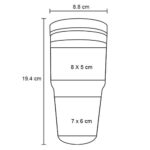 T 197 TERMO GLOSS  (NEGRO / ACERO INOXIDABLE) - Imagen 6