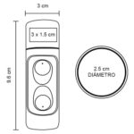 SO 092 AUDIFONOS MORAT  (GRIS / PLÁSTICO / ALUMINIO) - Imagen 2
