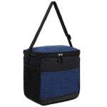 LON 029 LONCHERA VERSA  (AZUL / POLIÉSTER / CURPIEL)