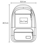 BL 145 MOCHILA ATENAS  (NEGRO / POLIÉSTER) - Imagen 2