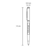 FM-0576 BOLIGRAFO ELIOT  (GRIS / METAL) - Imagen 2