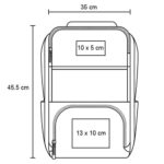 BL 164 MOCHILA SEEKER  (AZUL / POLIÉSTER) - Imagen 2