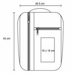 BL 166 MOCHILA SUMMIT  (GRIS / POLIÉSTER) - Imagen 2