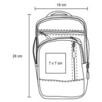 BL 110 MOCHILA COACH  (NEGRO / VINIPIEL) - Imagen 4