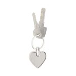 MK 036 LLAVERO HATI  (PLATA / METAL)