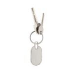 MK 038 LLAVERO KILE  (PLATA / METAL)