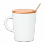 HO 086 HO086 LUNGO  (BLANCO / BAMBÚ / CERÁMICA)
