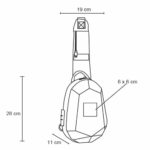 BL 130 BL-130 NINJA  (NEGRO / POLIÉSTER) - Imagen 4