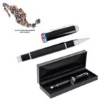 FM 930 HUICHOL BOLIGRAFO CISNEROS  (NEGRO / FIBRA DE CARBONO/METAL) - Imagen 3