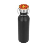 T 53 HUICHOL BOTELLA SIQUEIROS  (NEGRO / ACERO INOXIDABLE)