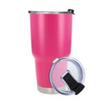 T 34 BEBIDAS MAK  (ROSA / ACERO INOXIDABLE)