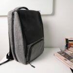 BL 084 MOCHILA LACROSS  (NEGRO / POLIÉSTER/VINIPIEL) - Imagen 6