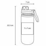 T 157 BEBIDAS SUGAR  (TURQUESA / ACERO INOXIDABLE) - Imagen 2