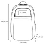 BL 099 MOCHILA SAFIRE PLUS  (NEGRO / POLIÉSTER) - Imagen 2