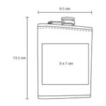 T 42 SET DE LICORERA LYON  (NEGRO / ACERO INOXIDABLE/CURPIEL) - Imagen 2